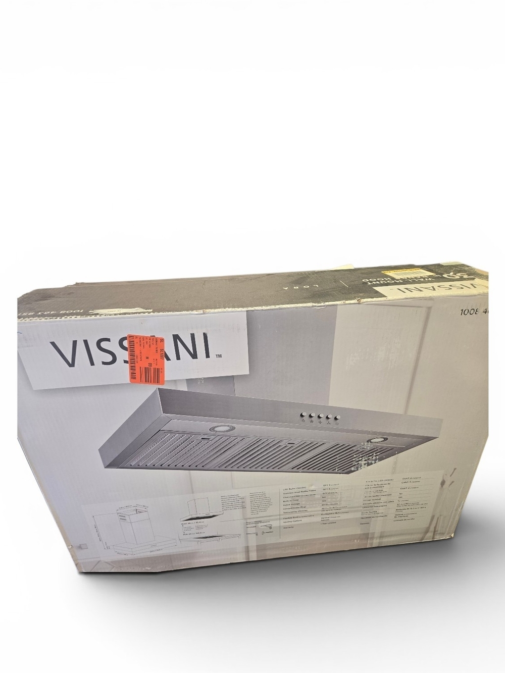 Stainless Steel Under-Cabinet Range Hood - Silver